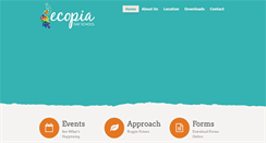 Desktop Screenshot of ecopiadayschool.com